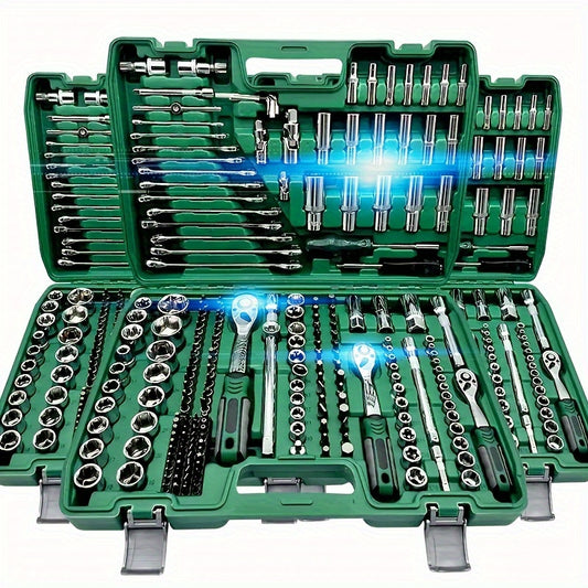 Apple Thunder's All Around Socket Set - 1/4 "3/8" 1/2" Drives, Deep And Shallow Sockets